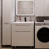 Style Line Мебель для ванной Марелла 70 Люкс Plus антискрейтч белая матовая